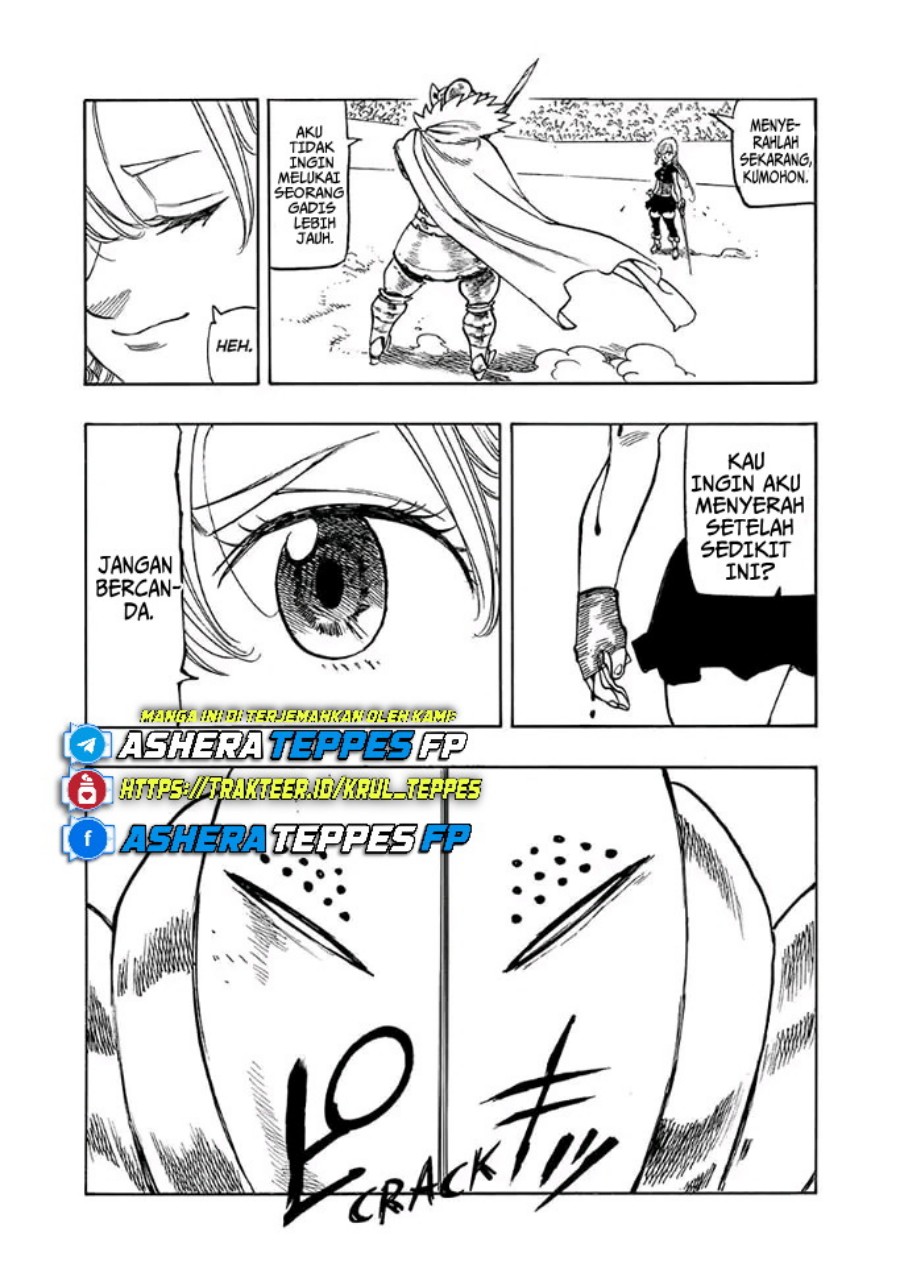 Halaman 18 dari Mokushiroku no Yonkishi Chapter 170