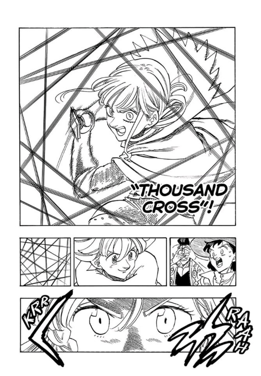 Halaman 21 dari Mokushiroku no Yonkishi Chapter 170