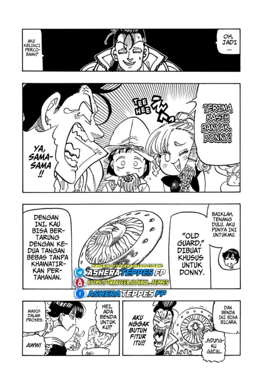 Halaman 9 dari Mokushiroku no Yonkishi Chapter 170