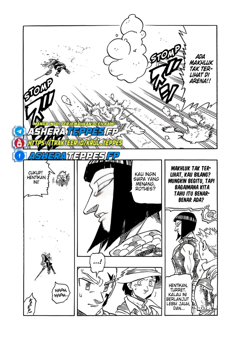 Halaman 16 dari Mokushiroku no Yonkishi Chapter 171