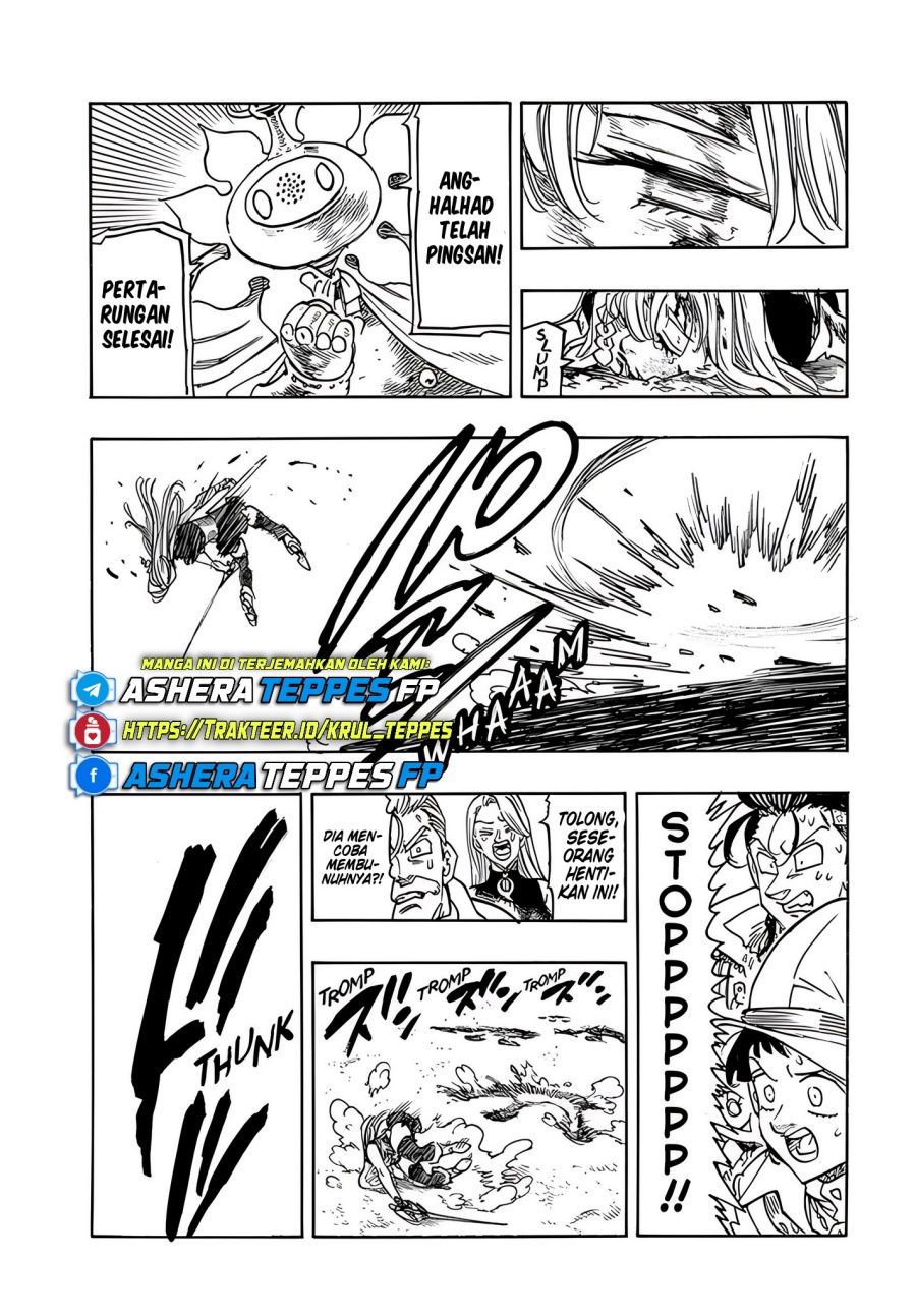 Halaman 18 dari Mokushiroku no Yonkishi Chapter 171
