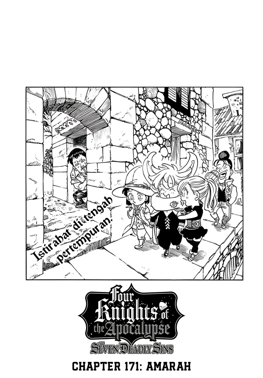 Halaman 2 dari Mokushiroku no Yonkishi Chapter 171