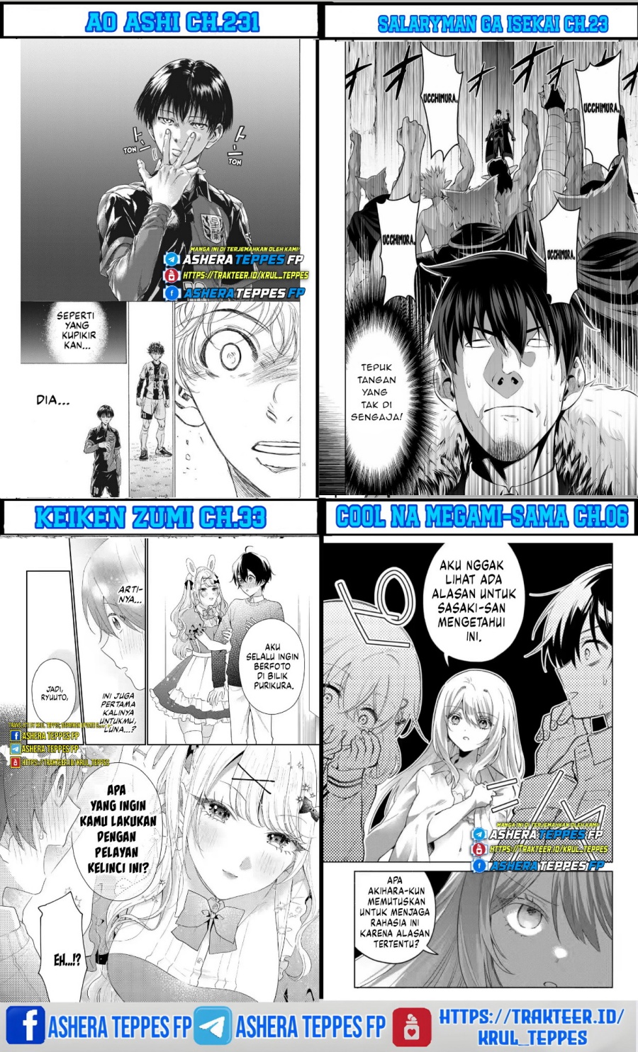 Halaman 25 dari Mokushiroku no Yonkishi Chapter 171