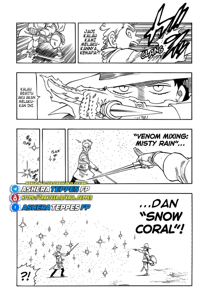 Halaman 11 dari Mokushiroku no Yonkishi Chapter 172