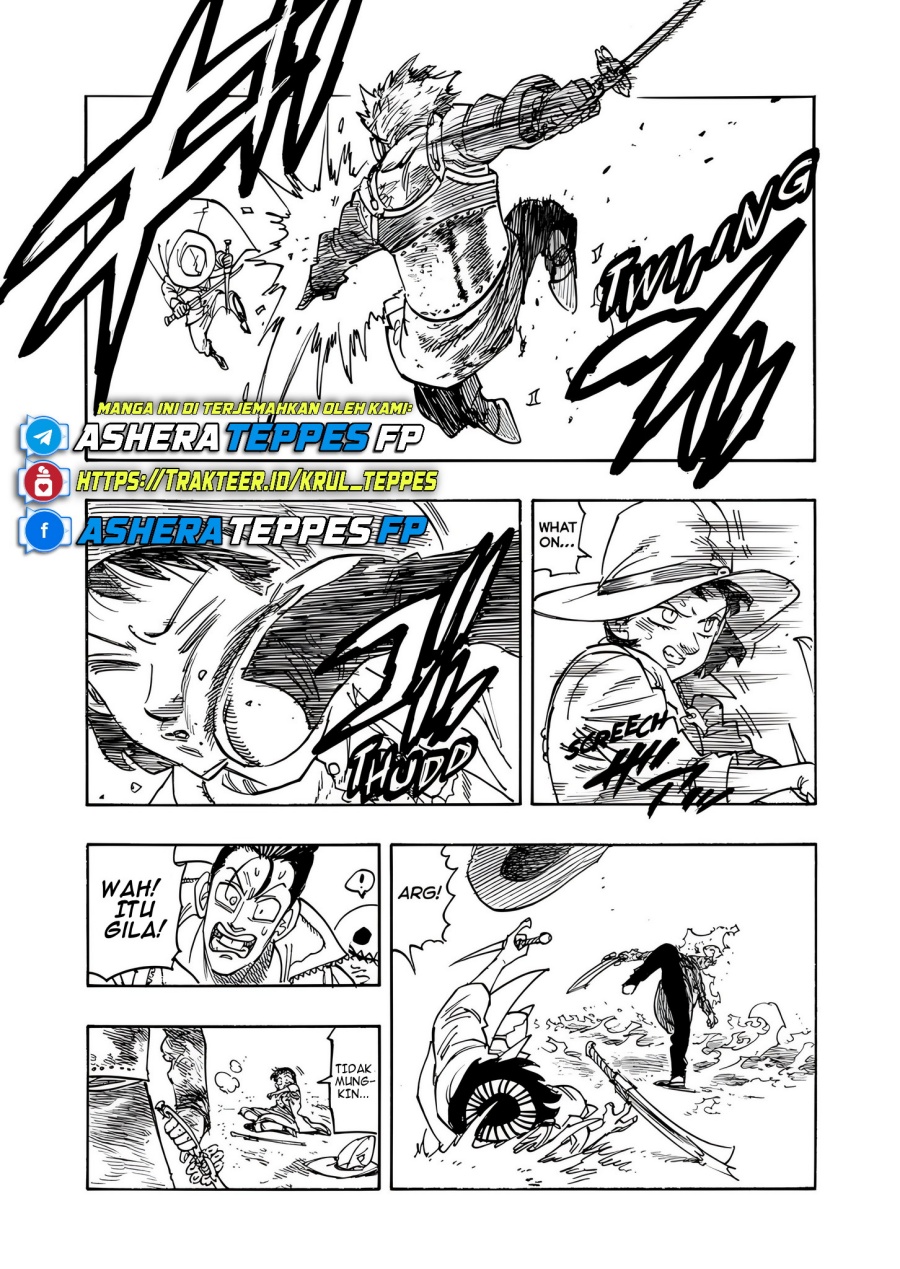 Halaman 15 dari Mokushiroku no Yonkishi Chapter 172