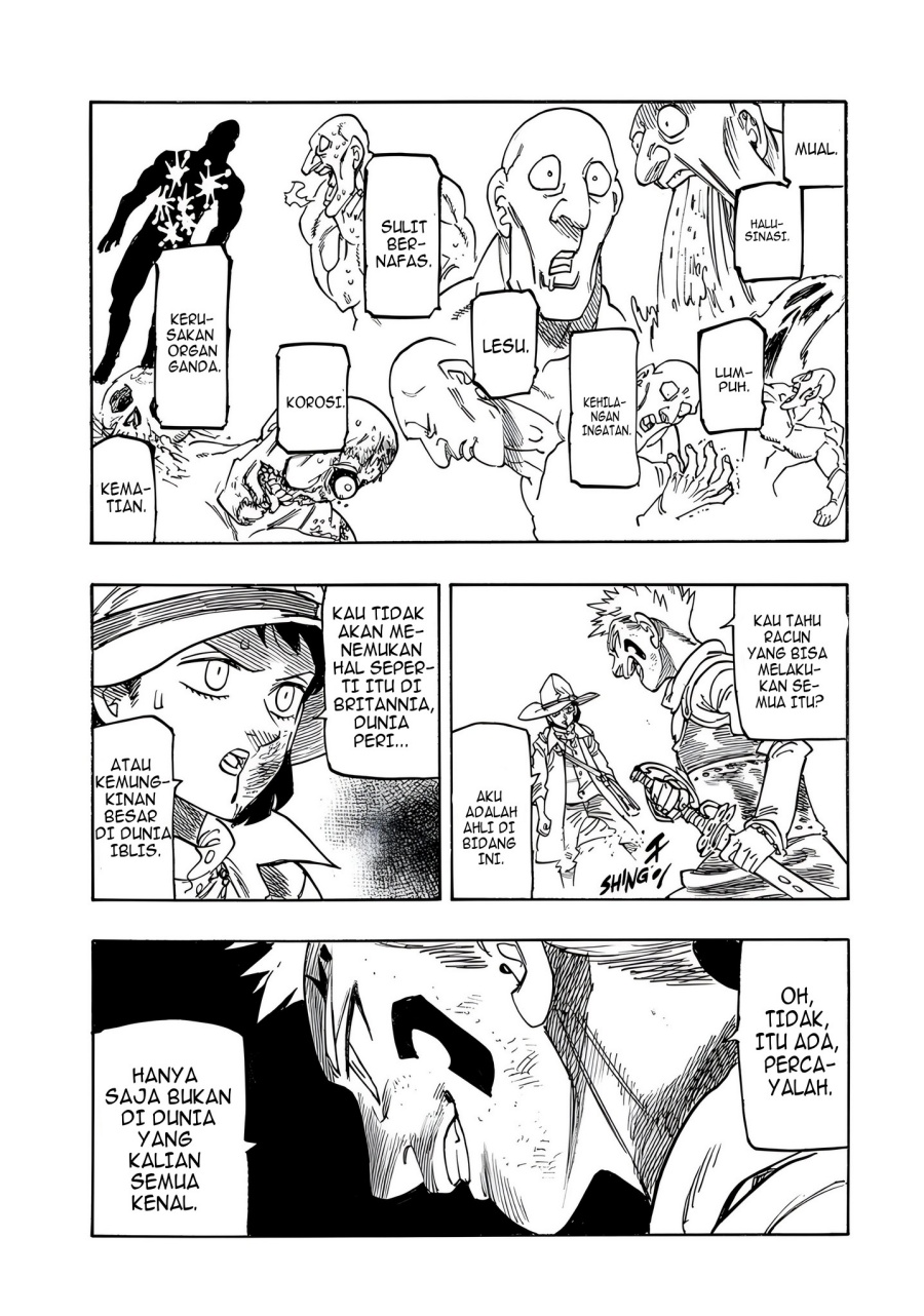 Halaman 17 dari Mokushiroku no Yonkishi Chapter 172