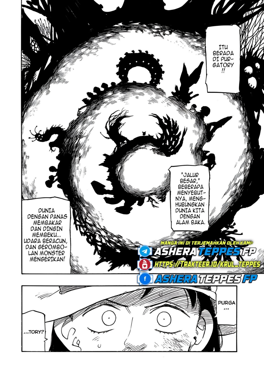 Halaman 18 dari Mokushiroku no Yonkishi Chapter 172