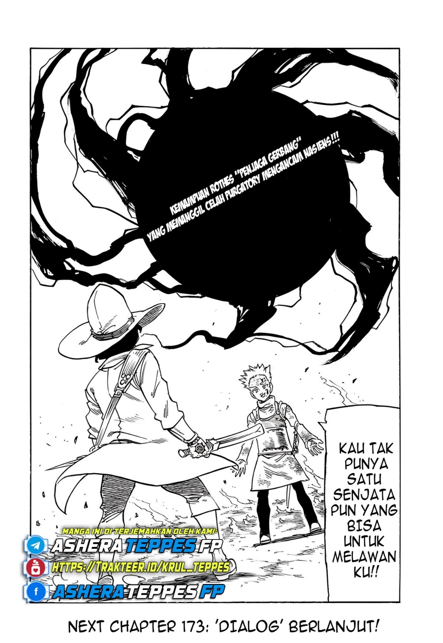 Halaman 20 dari Mokushiroku no Yonkishi Chapter 172