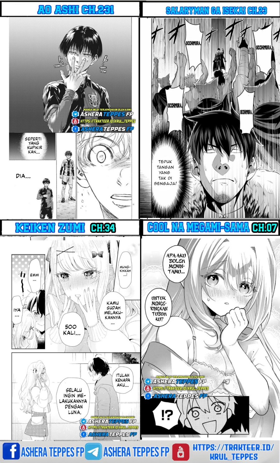 Halaman 24 dari Mokushiroku no Yonkishi Chapter 172