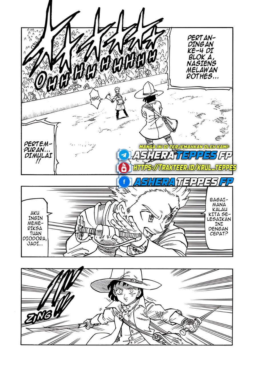 Halaman 9 dari Mokushiroku no Yonkishi Chapter 172