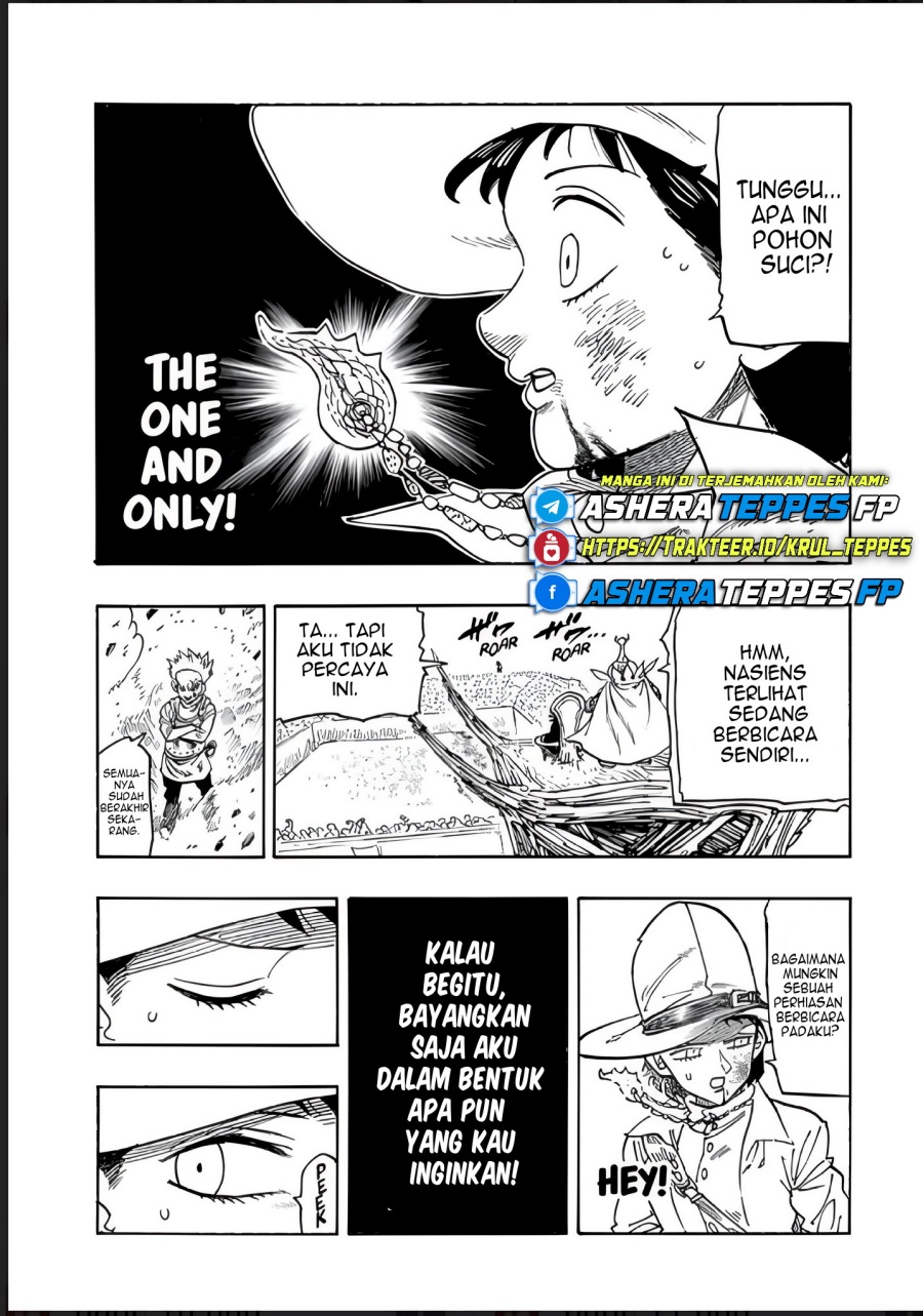 Halaman 10 dari Mokushiroku no Yonkishi Chapter 173