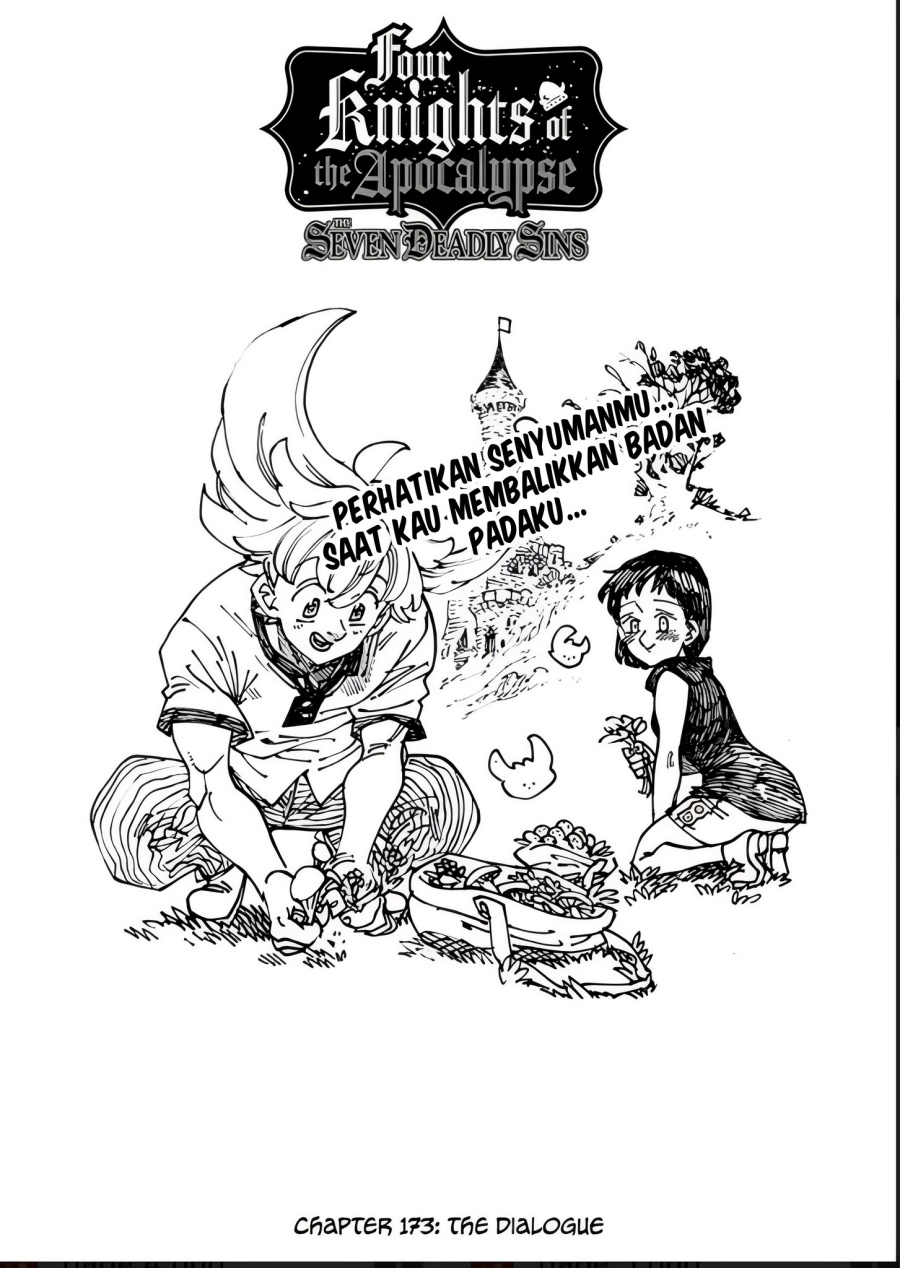 Halaman 2 dari Mokushiroku no Yonkishi Chapter 173