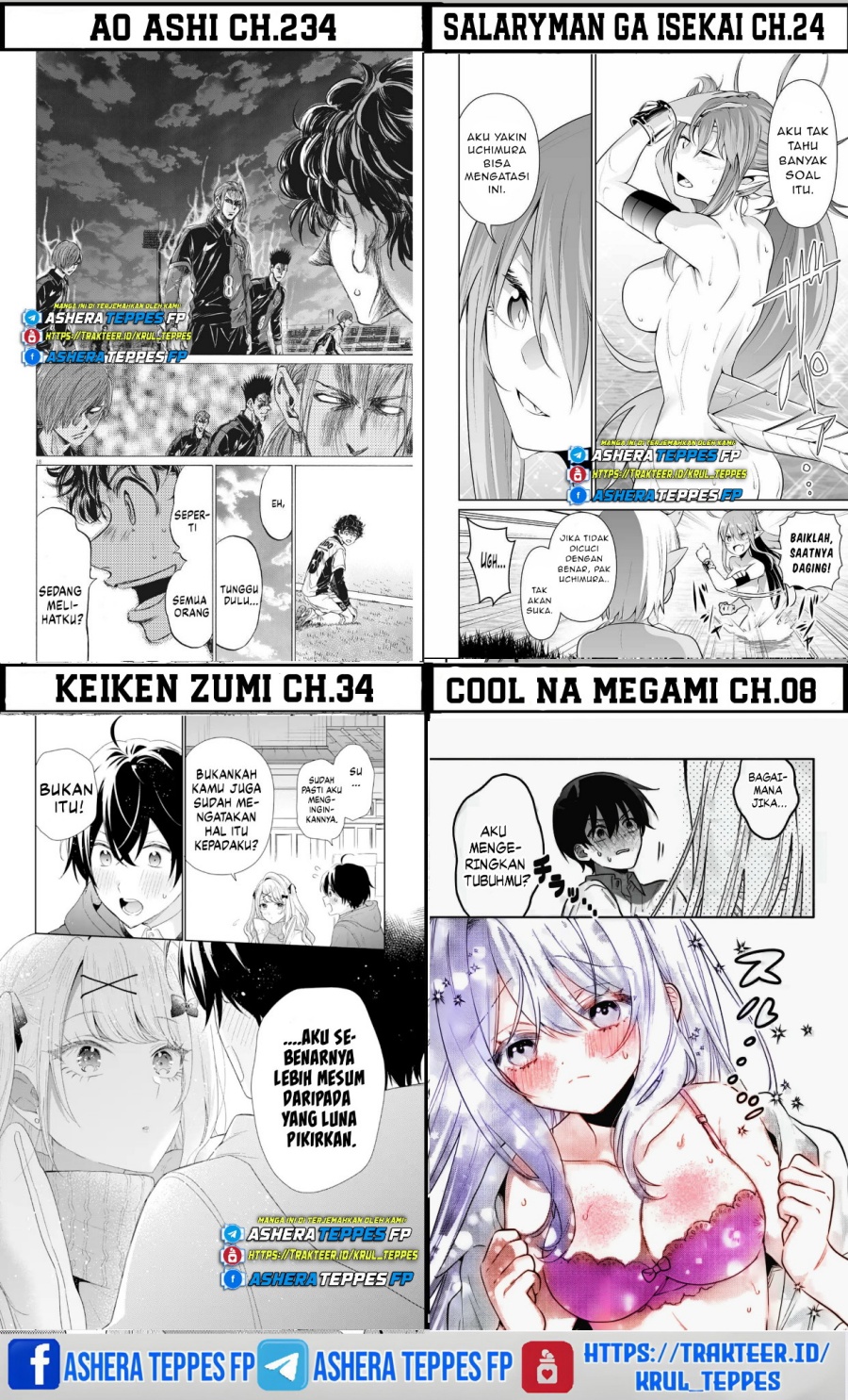 Halaman 24 dari Mokushiroku no Yonkishi Chapter 173