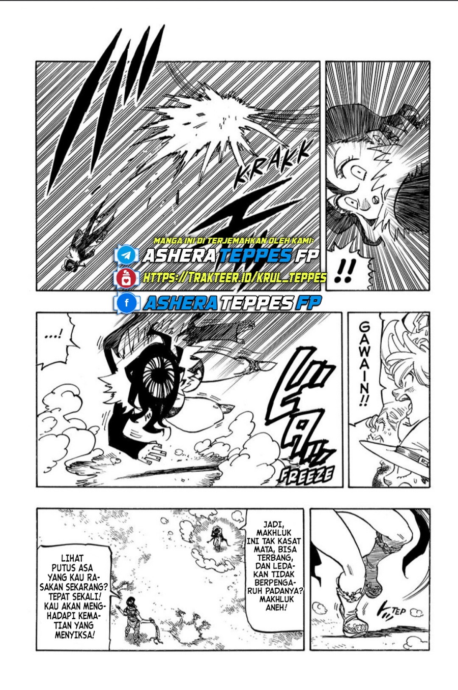 Halaman 13 dari Mokushiroku no Yonkishi Chapter 174