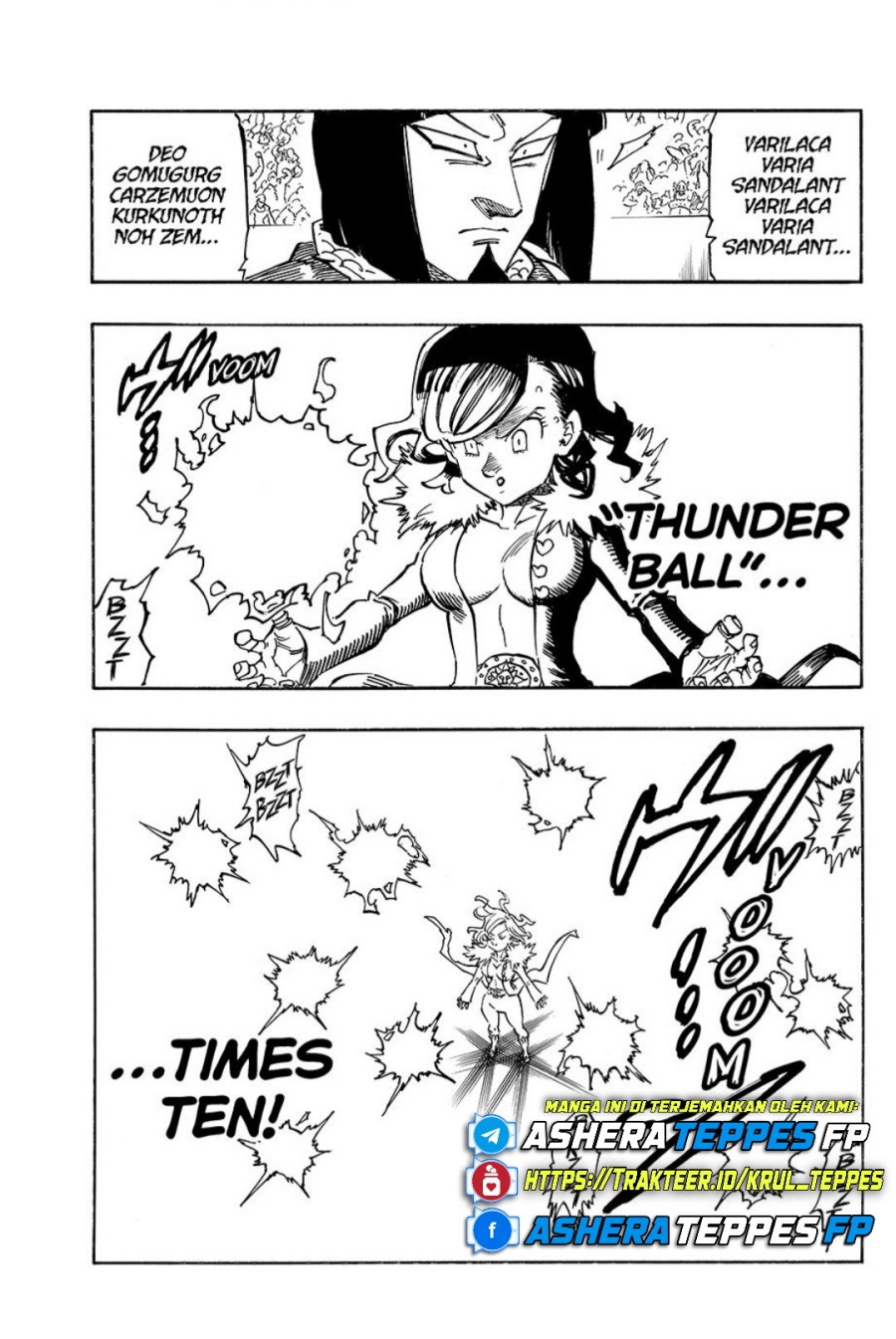 Halaman 14 dari Mokushiroku no Yonkishi Chapter 174