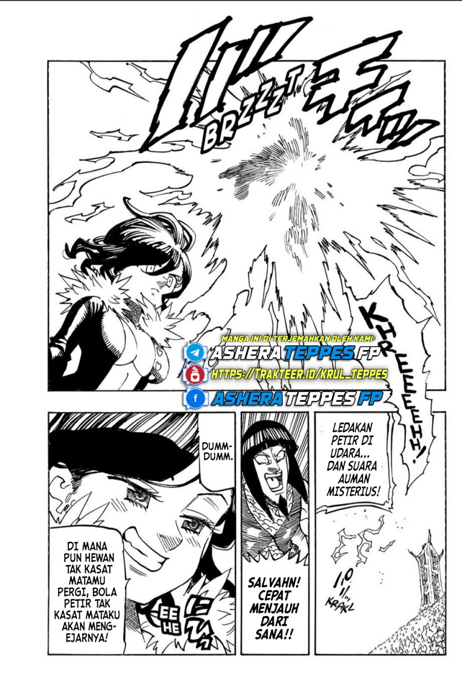 Halaman 16 dari Mokushiroku no Yonkishi Chapter 174