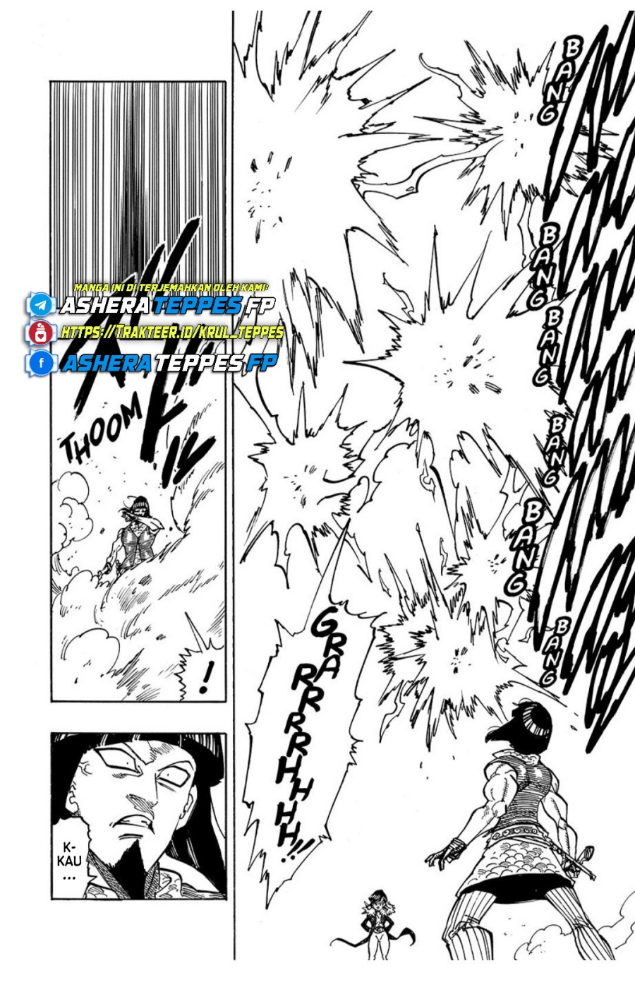 Halaman 17 dari Mokushiroku no Yonkishi Chapter 174