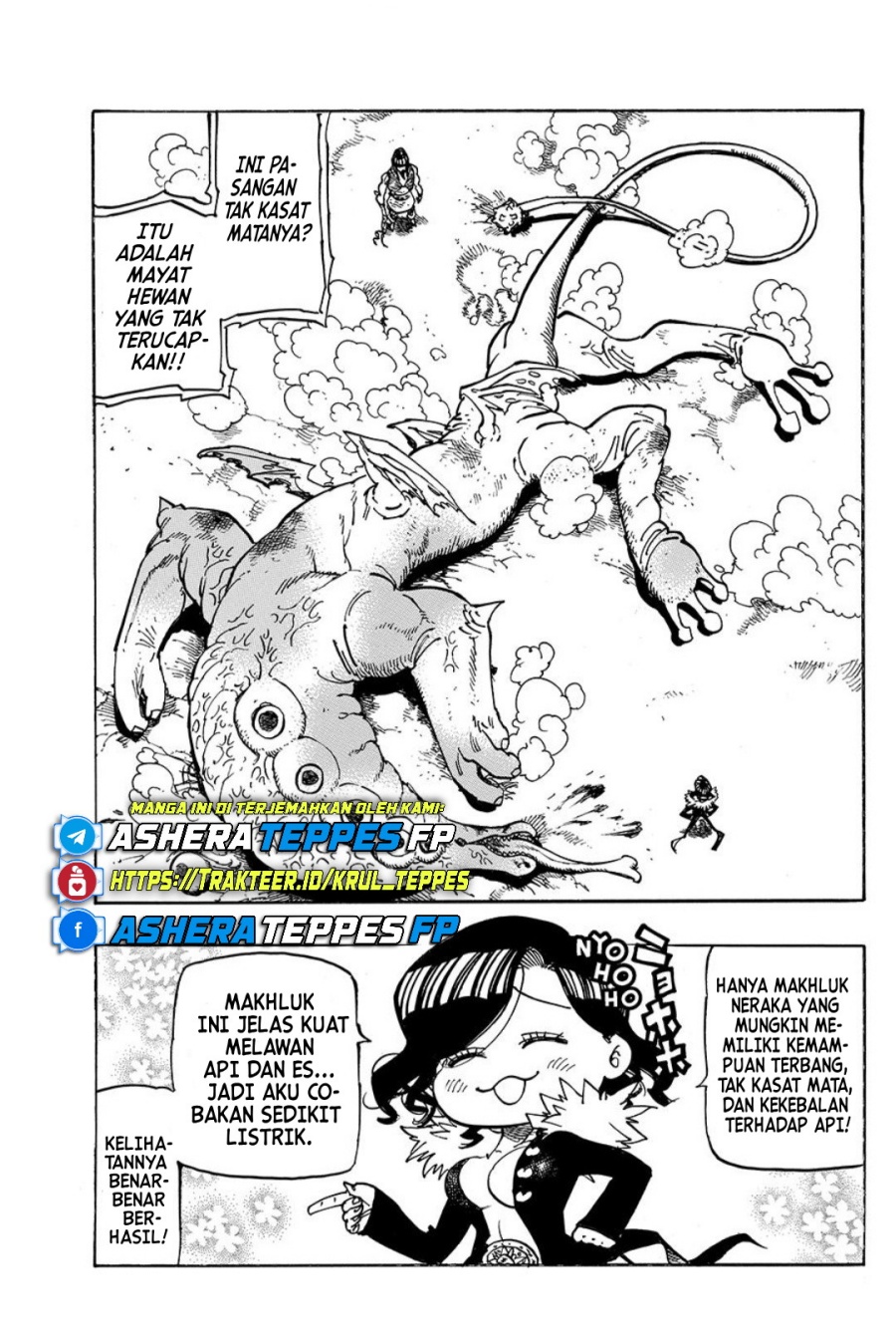 Halaman 18 dari Mokushiroku no Yonkishi Chapter 174