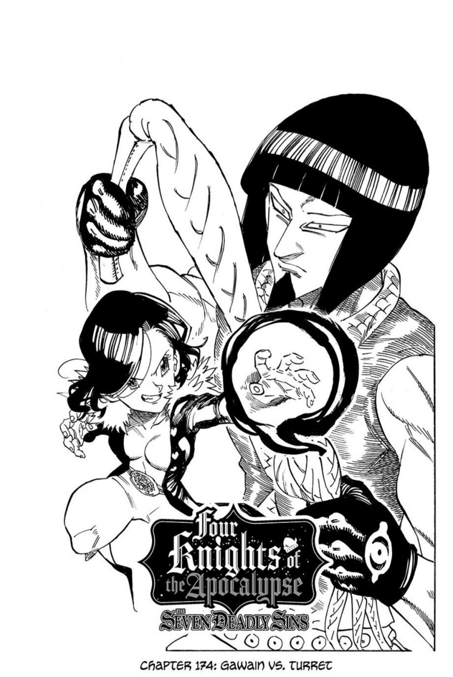 Halaman 2 dari Mokushiroku no Yonkishi Chapter 174