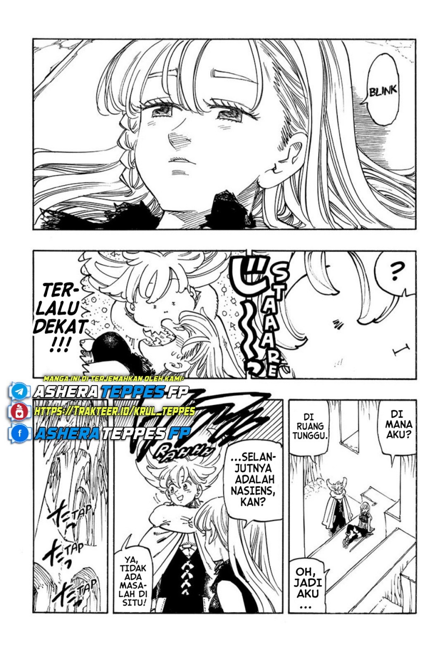 Halaman 3 dari Mokushiroku no Yonkishi Chapter 174