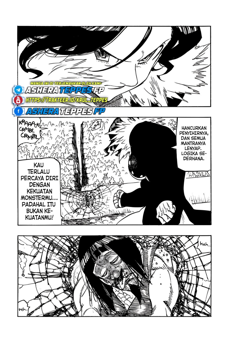 Halaman 12 dari Mokushiroku no Yonkishi Chapter 175
