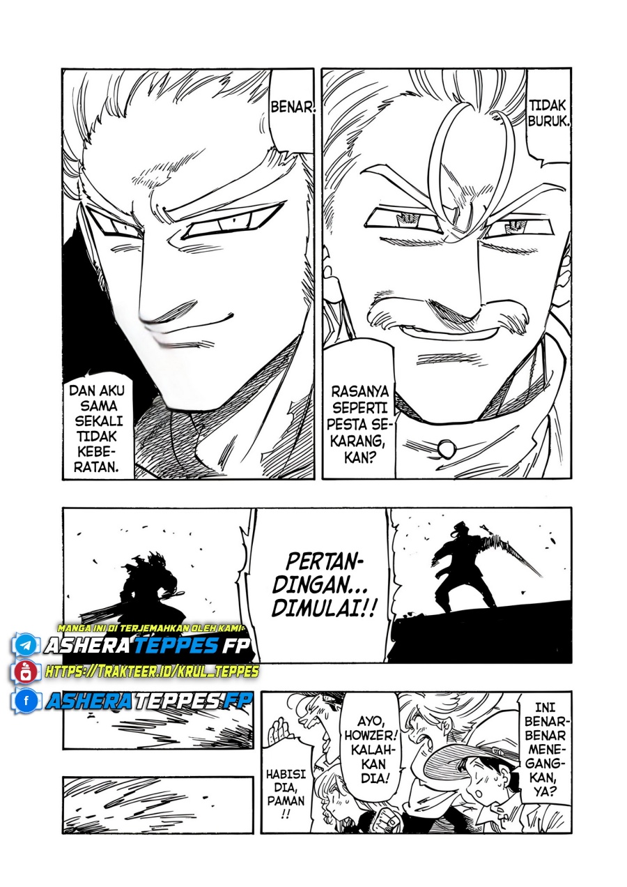 Halaman 17 dari Mokushiroku no Yonkishi Chapter 175