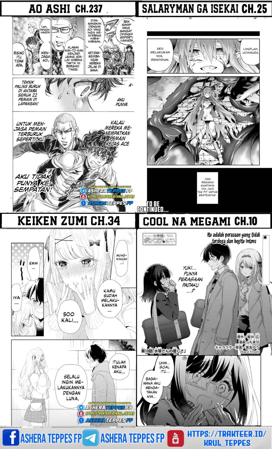 Halaman 22 dari Mokushiroku no Yonkishi Chapter 175