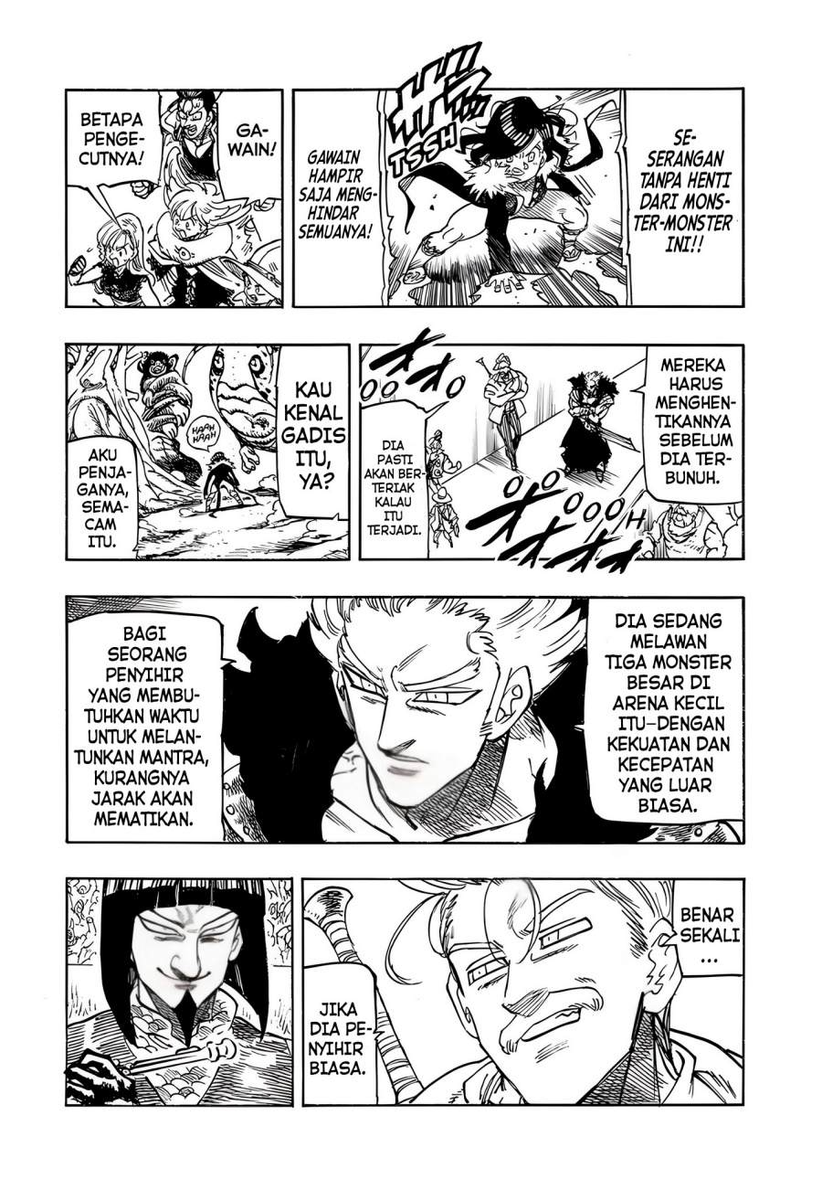 Halaman 7 dari Mokushiroku no Yonkishi Chapter 175
