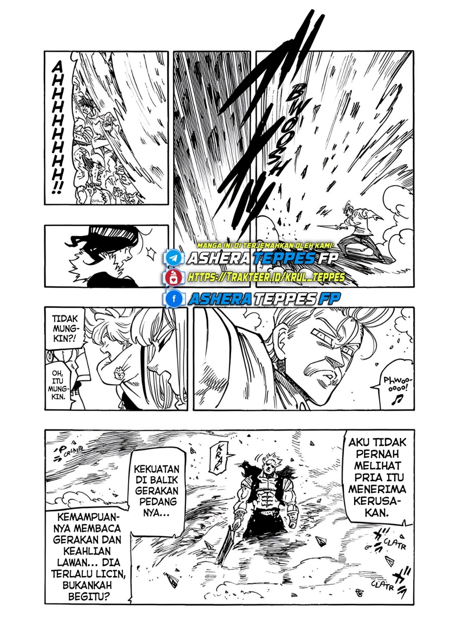 Halaman 11 dari Mokushiroku no Yonkishi Chapter 176