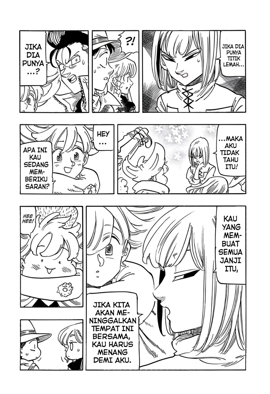 Halaman 12 dari Mokushiroku no Yonkishi Chapter 176