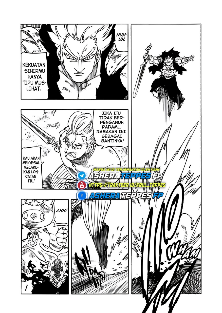 Halaman 15 dari Mokushiroku no Yonkishi Chapter 176