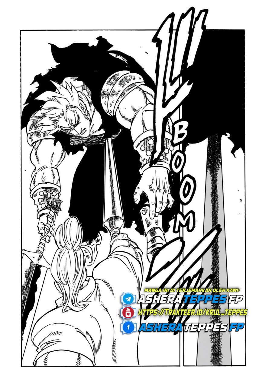 Halaman 18 dari Mokushiroku no Yonkishi Chapter 176