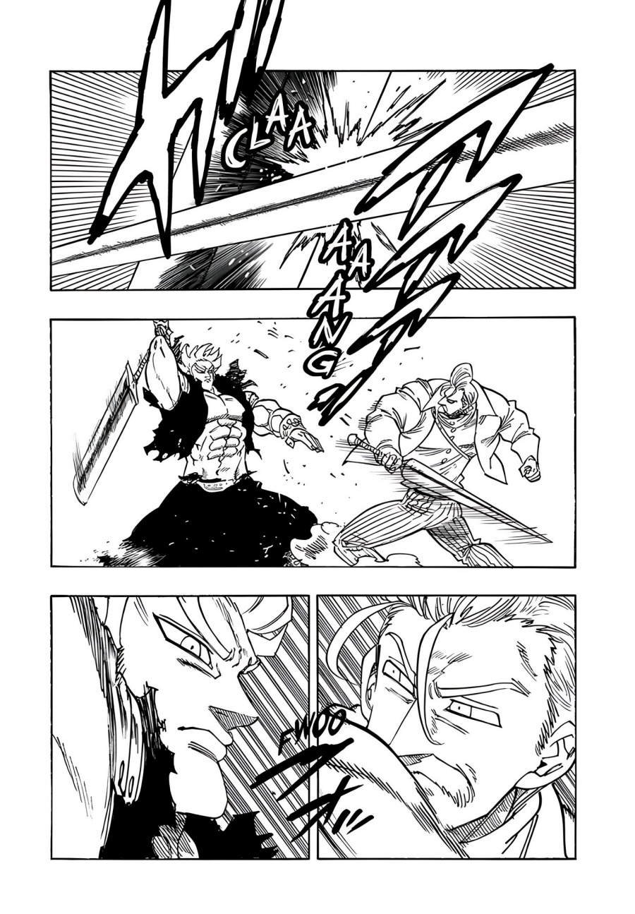 Halaman 3 dari Mokushiroku no Yonkishi Chapter 176