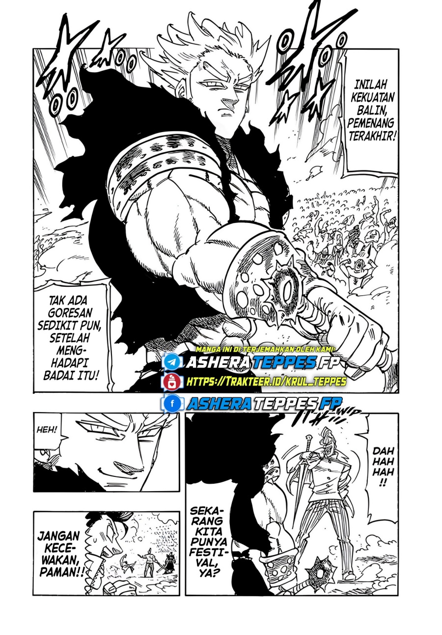 Halaman 8 dari Mokushiroku no Yonkishi Chapter 176