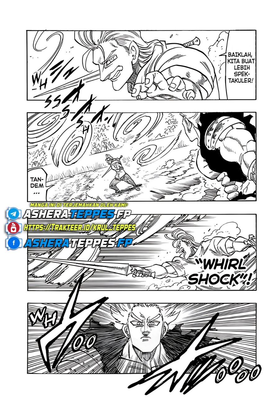 Halaman 9 dari Mokushiroku no Yonkishi Chapter 176