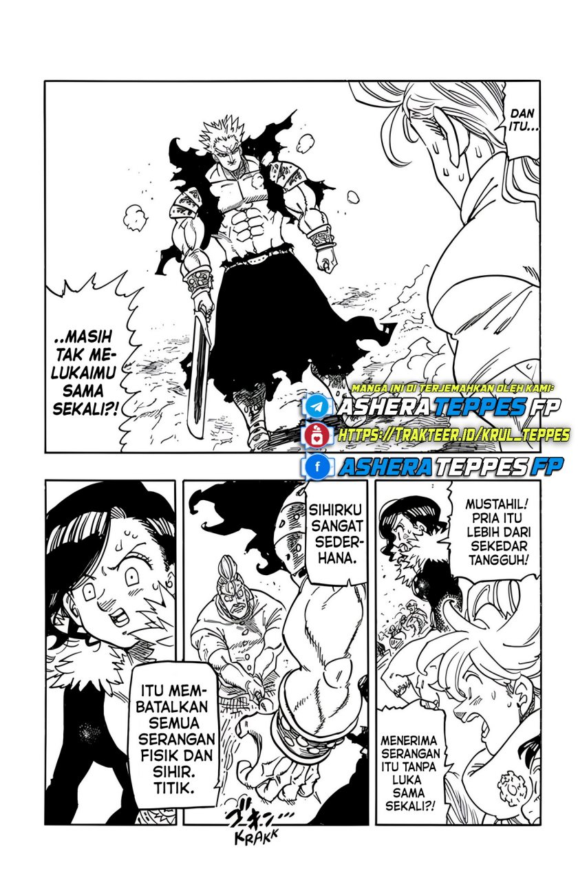 Halaman 12 dari Mokushiroku no Yonkishi Chapter 177