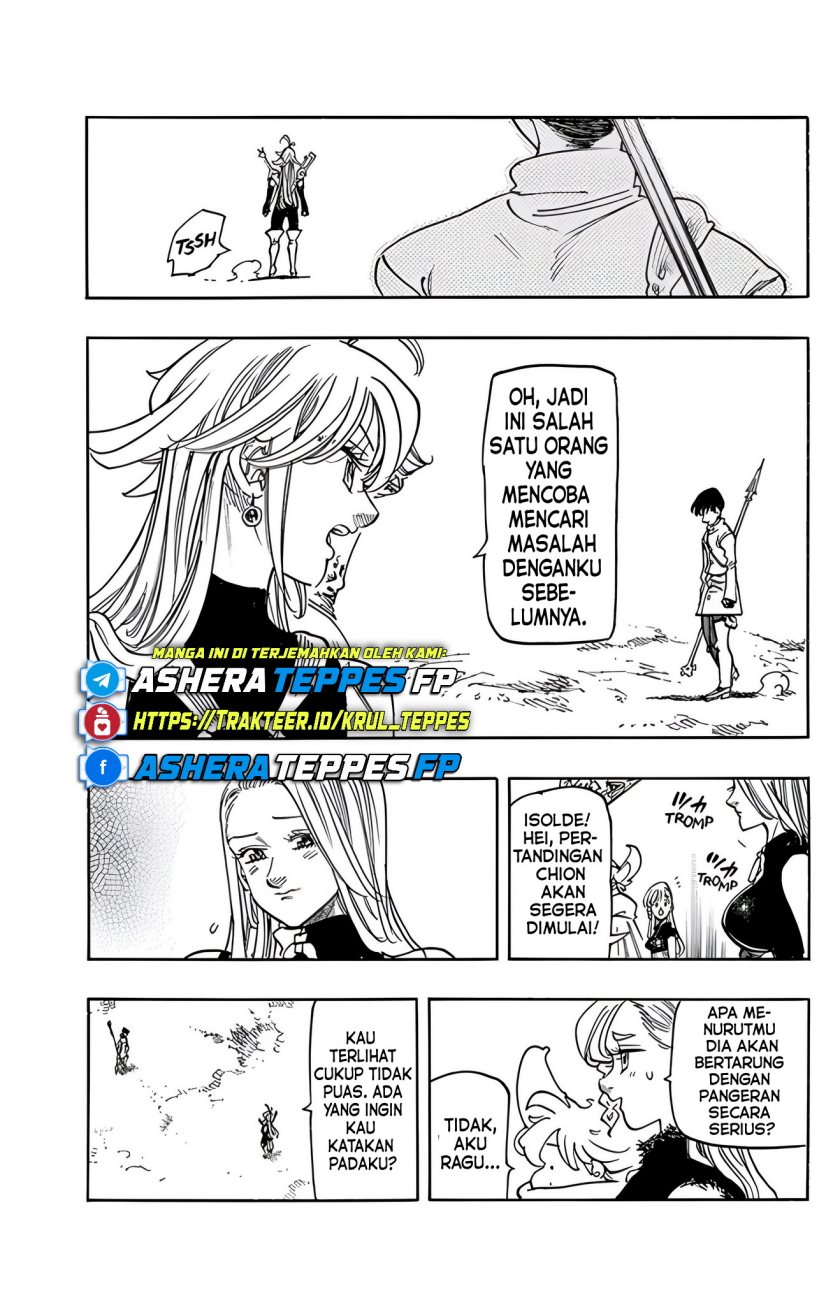 Halaman 21 dari Mokushiroku no Yonkishi Chapter 177