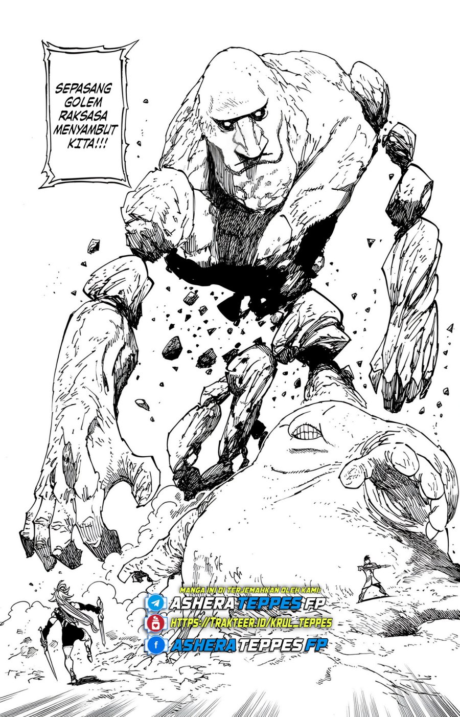 Halaman 10 dari Mokushiroku no Yonkishi Chapter 178