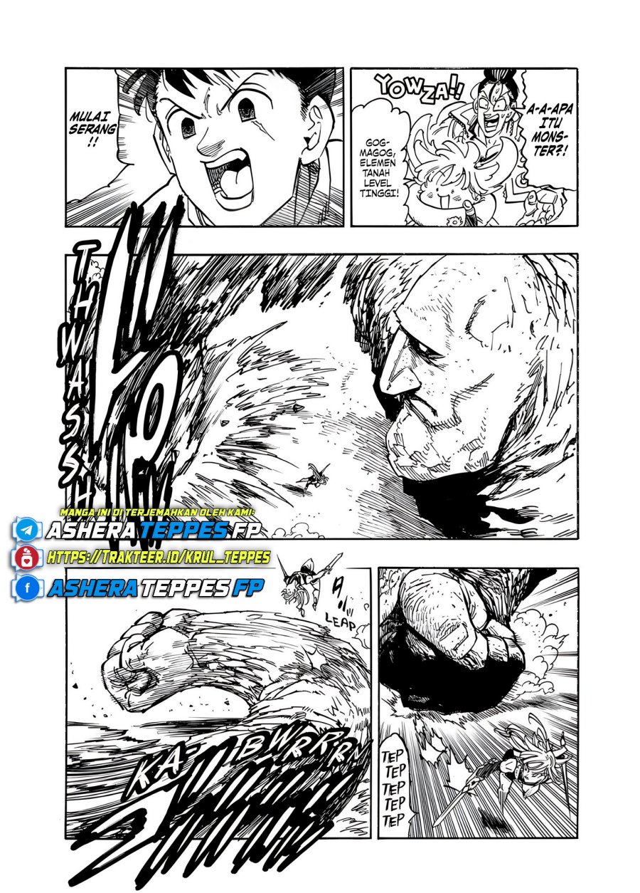 Halaman 11 dari Mokushiroku no Yonkishi Chapter 178
