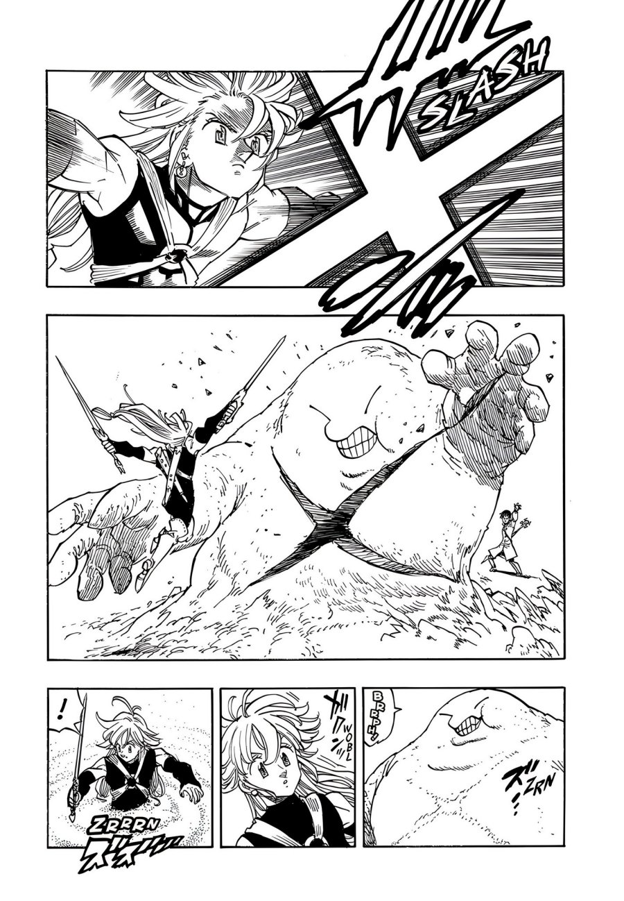 Halaman 13 dari Mokushiroku no Yonkishi Chapter 178
