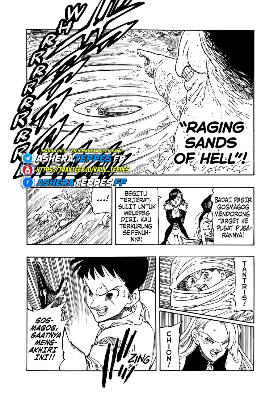 Halaman 14 dari Mokushiroku no Yonkishi Chapter 178