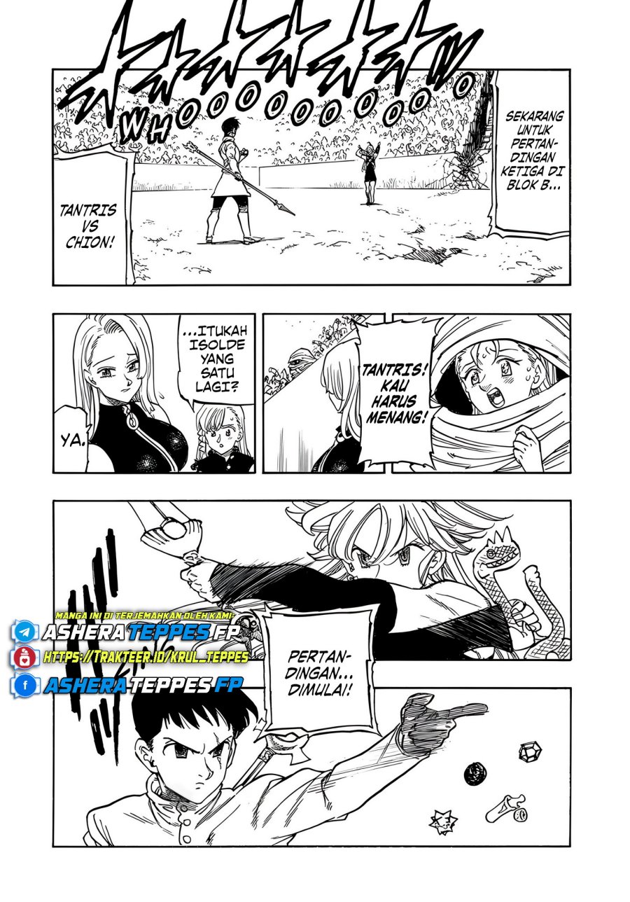Halaman 3 dari Mokushiroku no Yonkishi Chapter 178