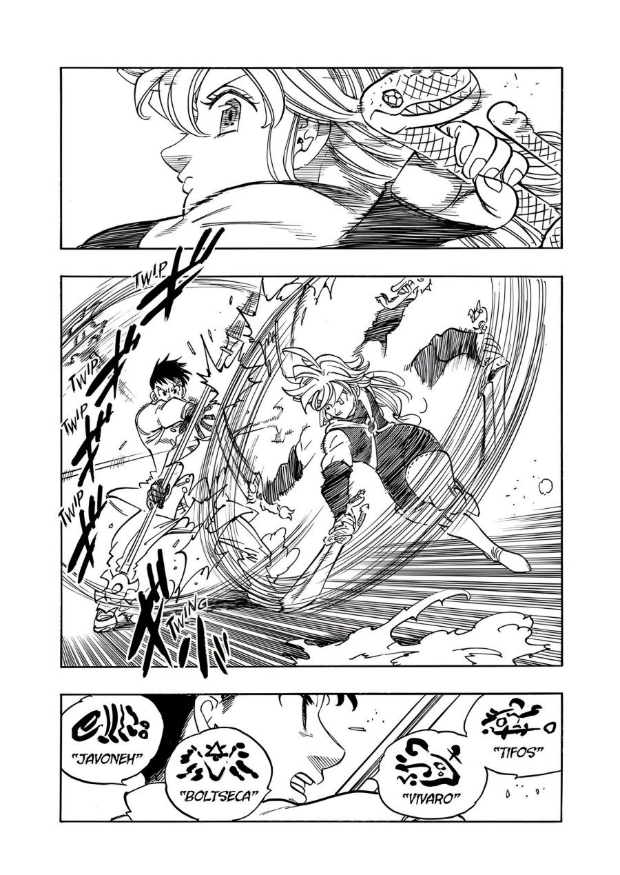 Halaman 4 dari Mokushiroku no Yonkishi Chapter 178