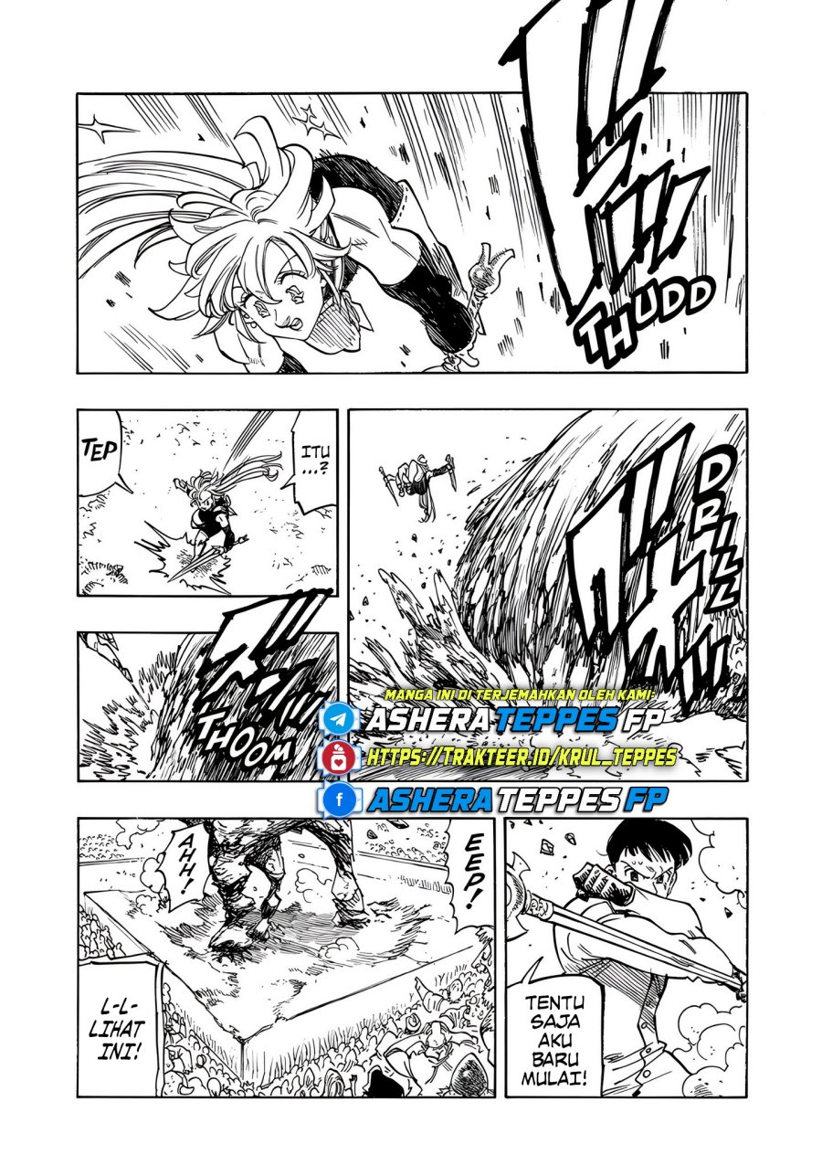 Halaman 9 dari Mokushiroku no Yonkishi Chapter 178