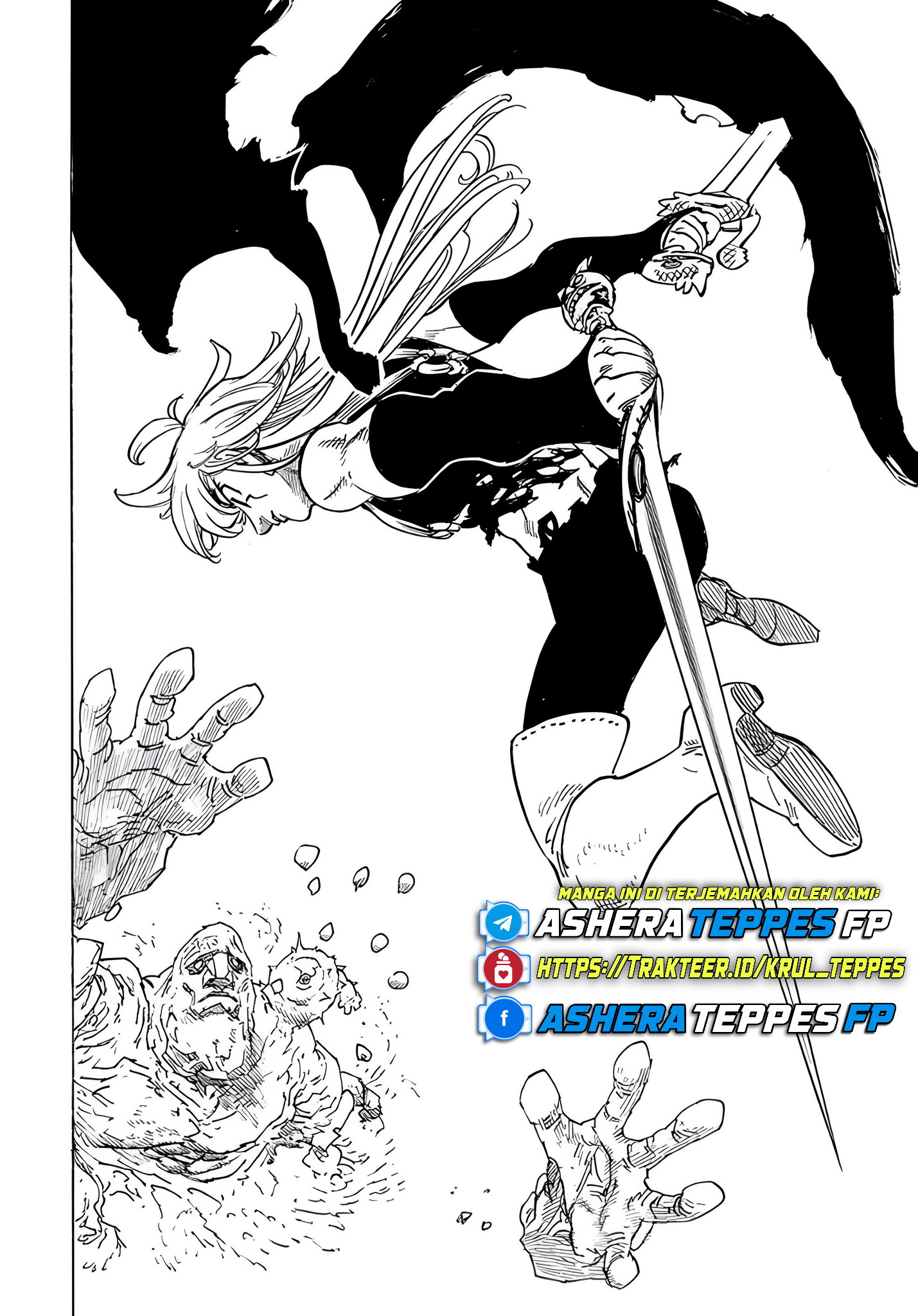 Halaman 17 dari Mokushiroku no Yonkishi Chapter 179