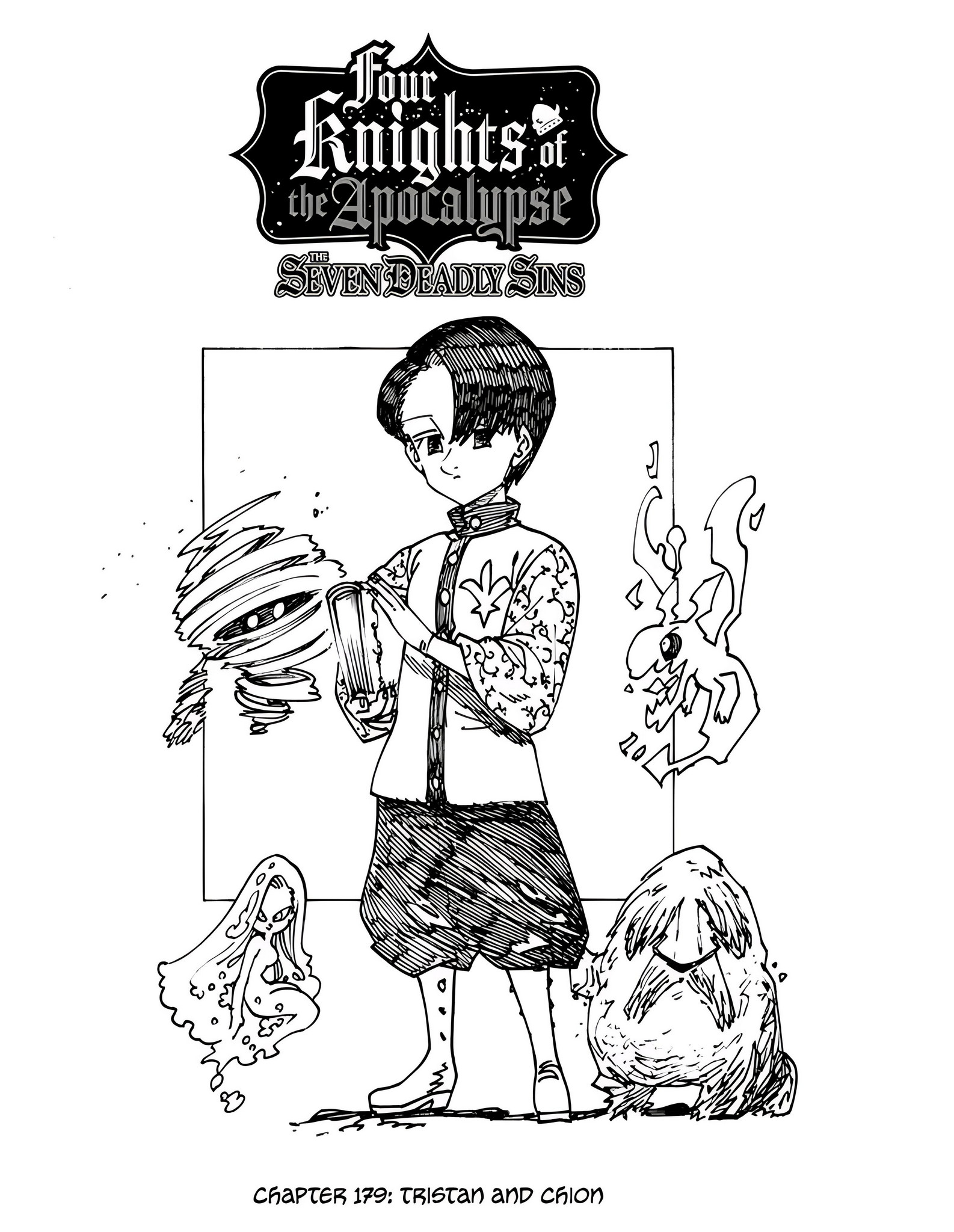Halaman 2 dari Mokushiroku no Yonkishi Chapter 179