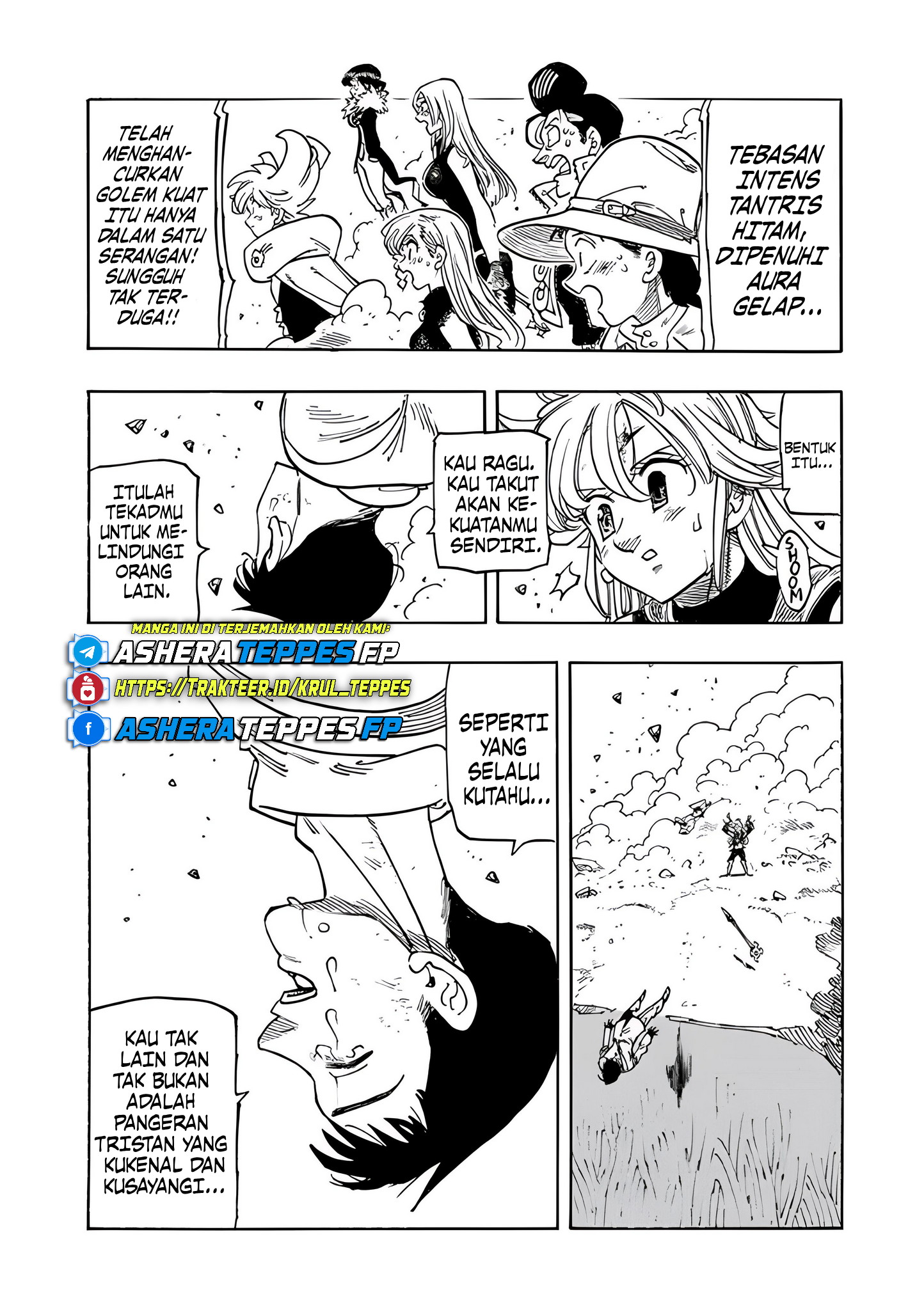 Halaman 20 dari Mokushiroku no Yonkishi Chapter 179