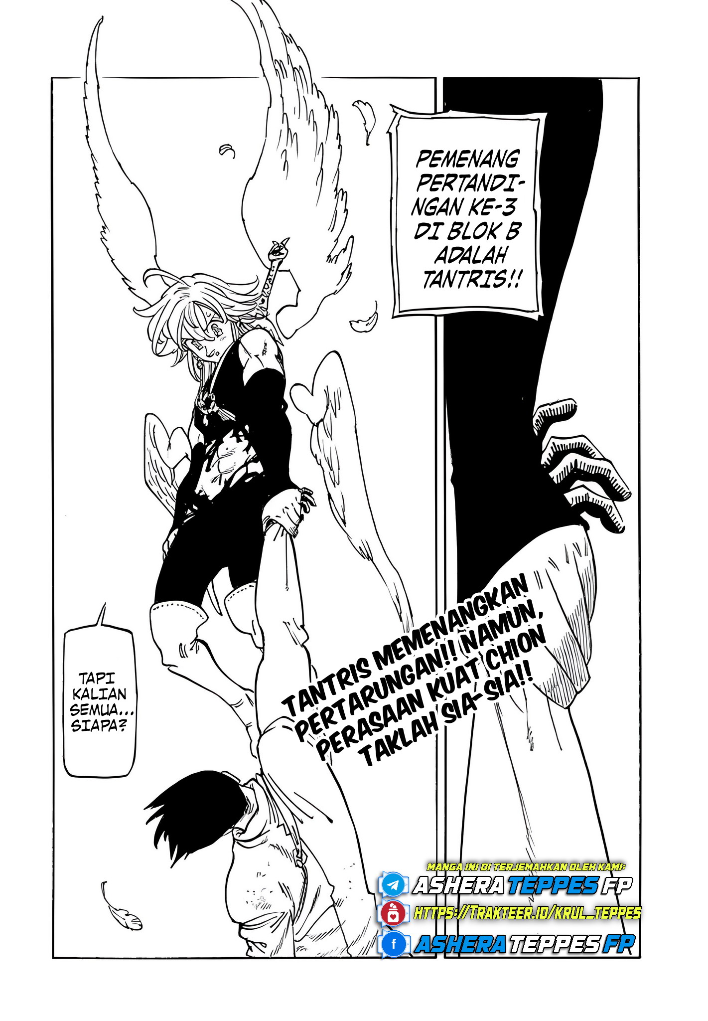 Halaman 21 dari Mokushiroku no Yonkishi Chapter 179