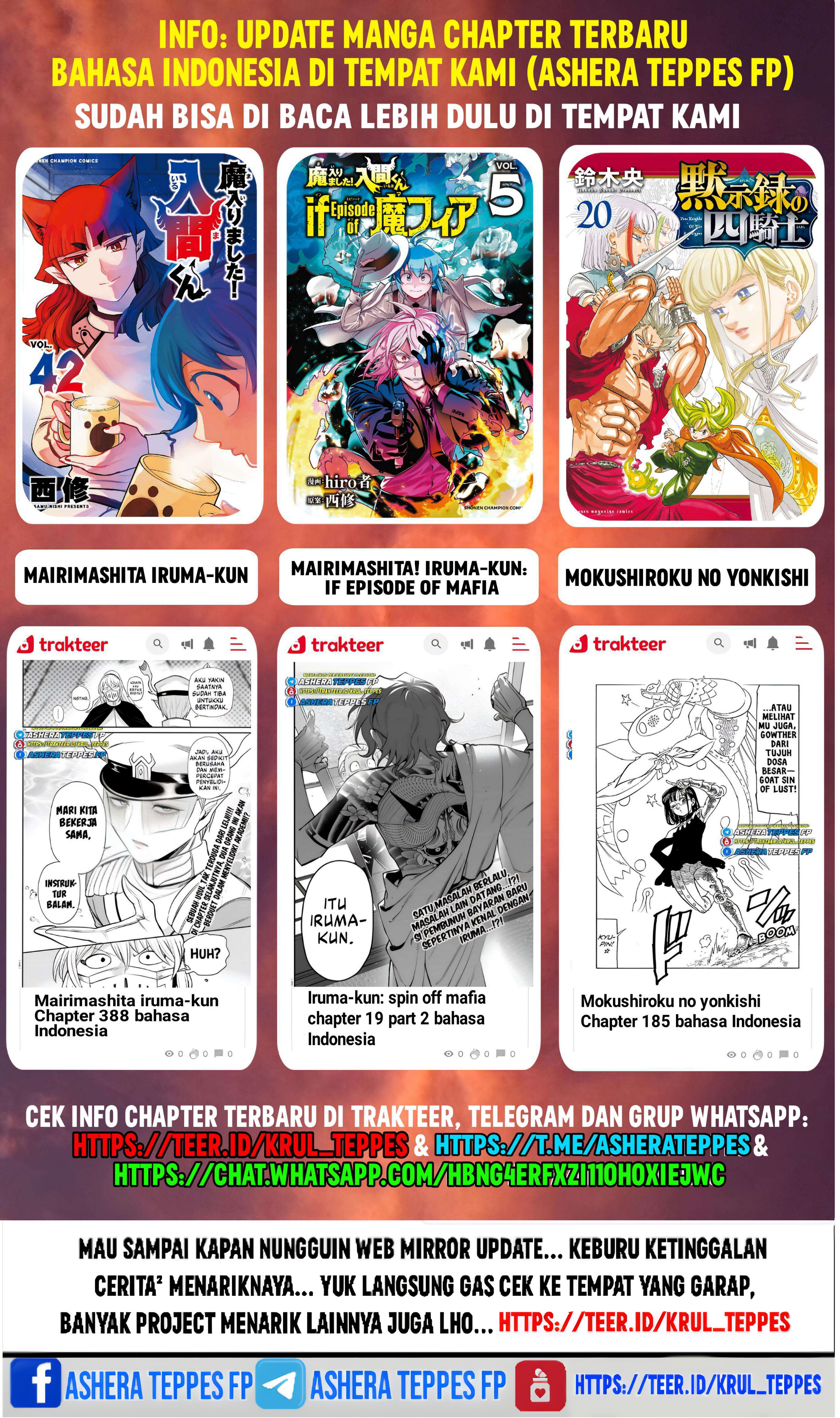 Halaman 24 dari Mokushiroku no Yonkishi Chapter 179