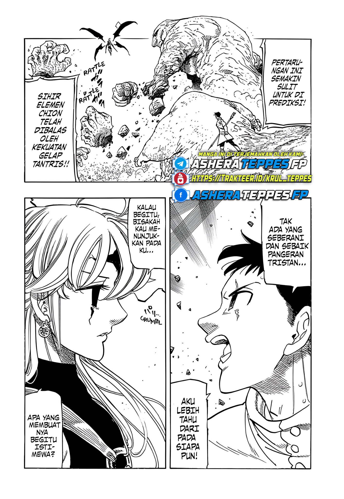 Halaman 3 dari Mokushiroku no Yonkishi Chapter 179